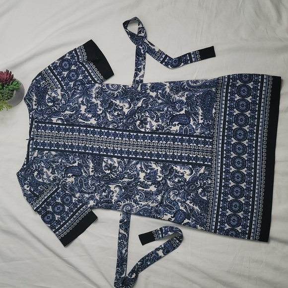 Danny and Nicole blue dress sz 10p - Picture 3 of 11